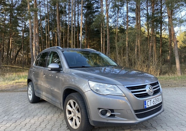 Volkswagen Tiguan cena 29900 przebieg: 258850, rok produkcji 2008 z Toruń małe 56